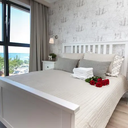 Horyzont Luksusowe Nad Morzem Z Parkingiem Apartament